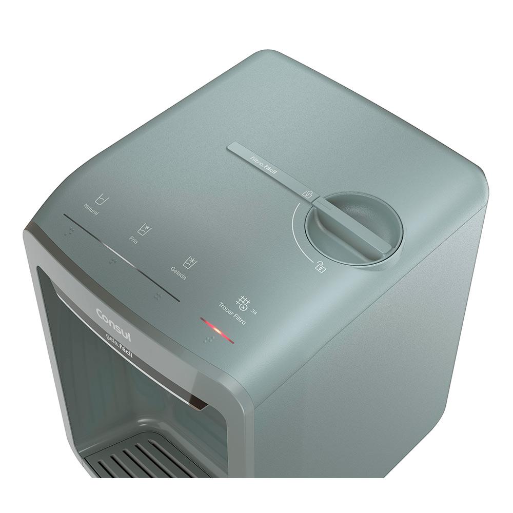Purificador de Água Eletrônico com Refrigeração Erva-Doce - Consul