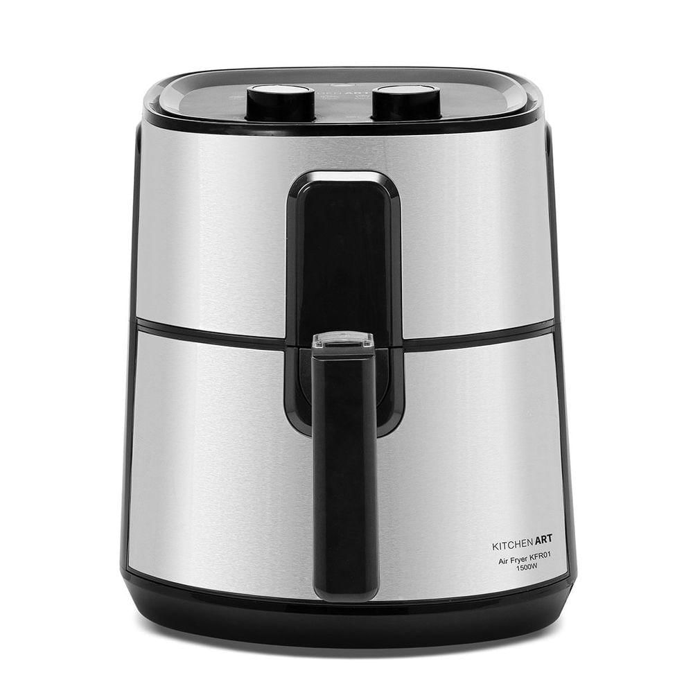 Fritadeira Elétrica Air Fryer Philco KFR01 4,3L 1500W Cesto Quadrado Preto 220V