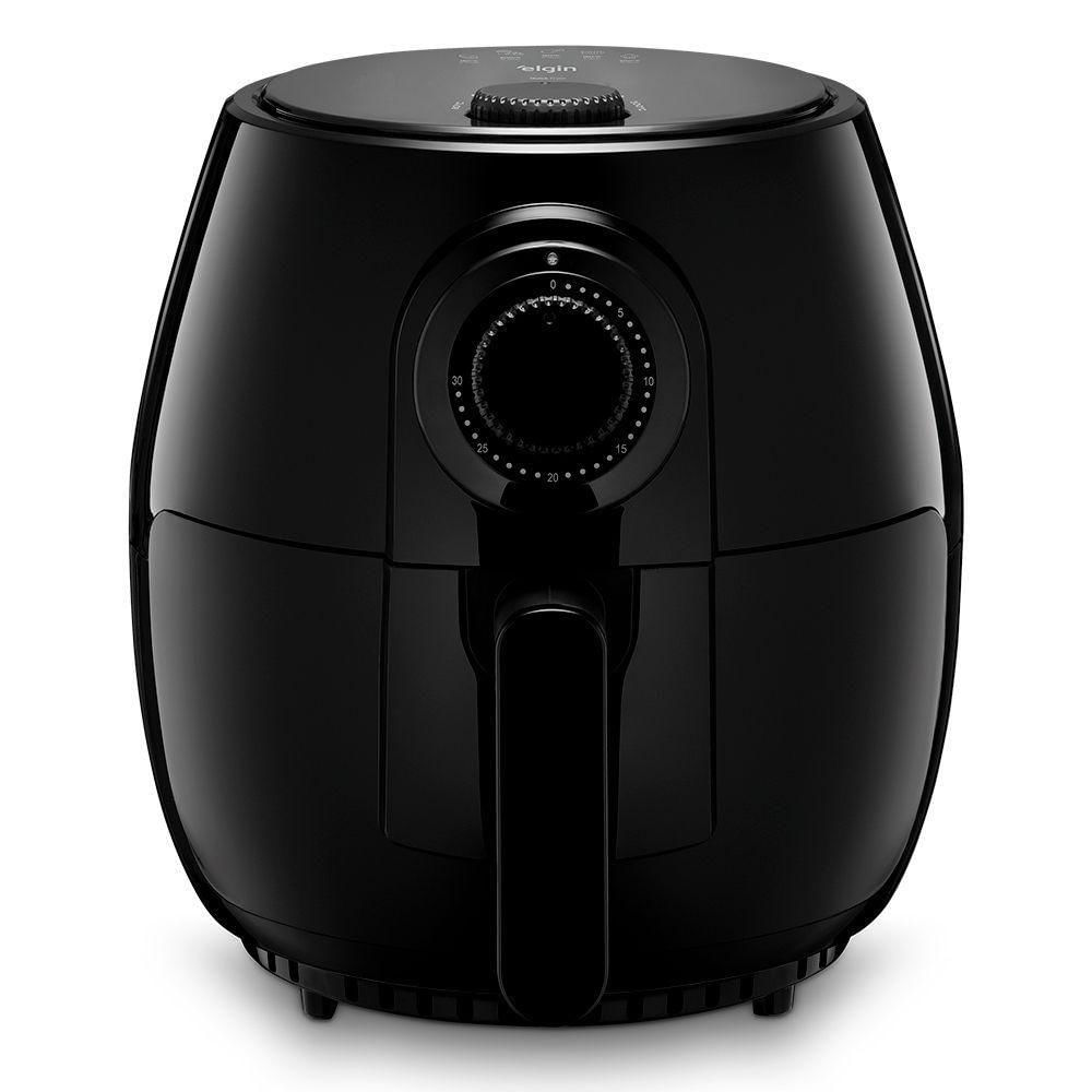Fritadeira Elétrica Air Fryer Elgin Quick Fryer 4L 1350W Preto 220V