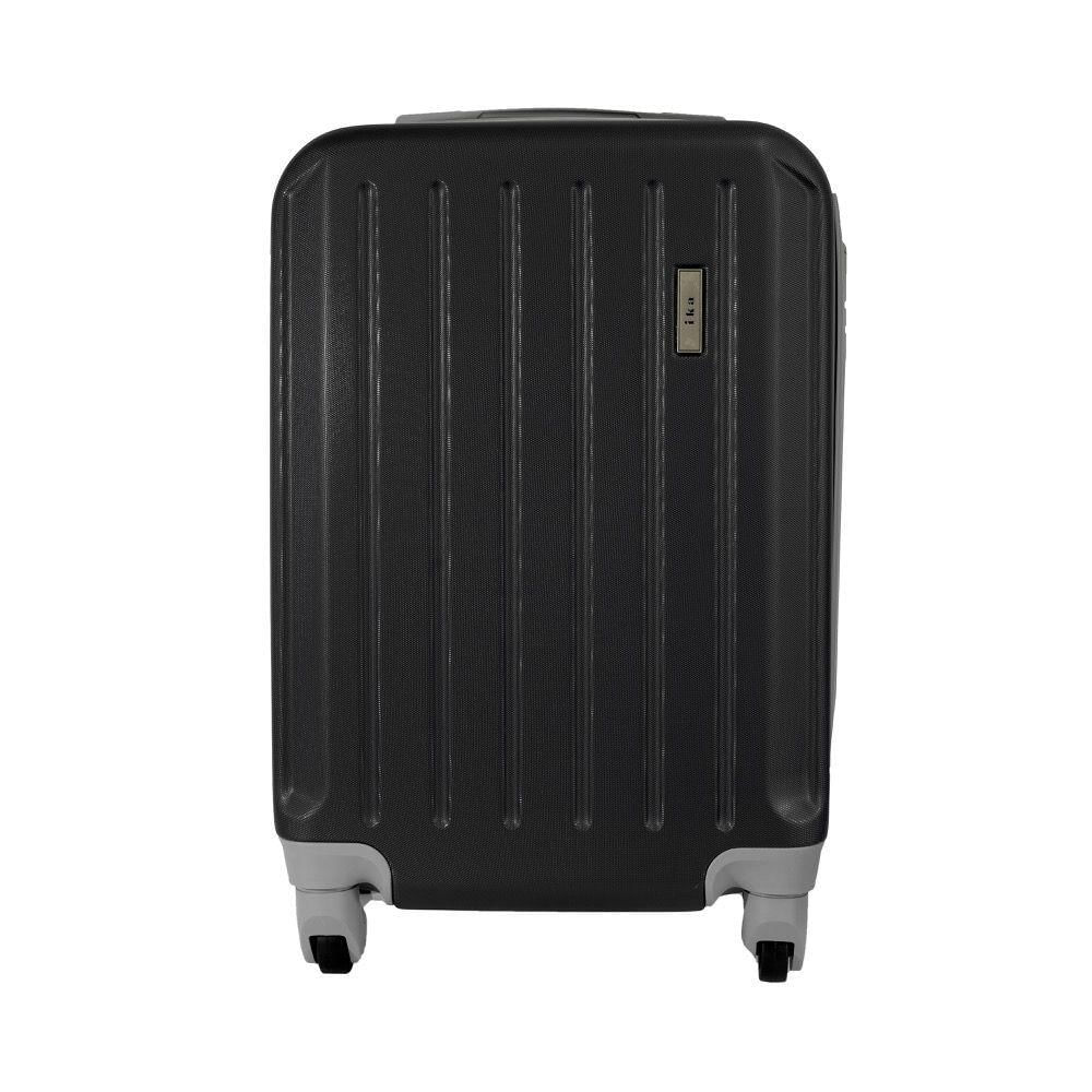 Mala de Viagem Media em Abs Ika Scorpion Cadeado Integrado - Preta, M