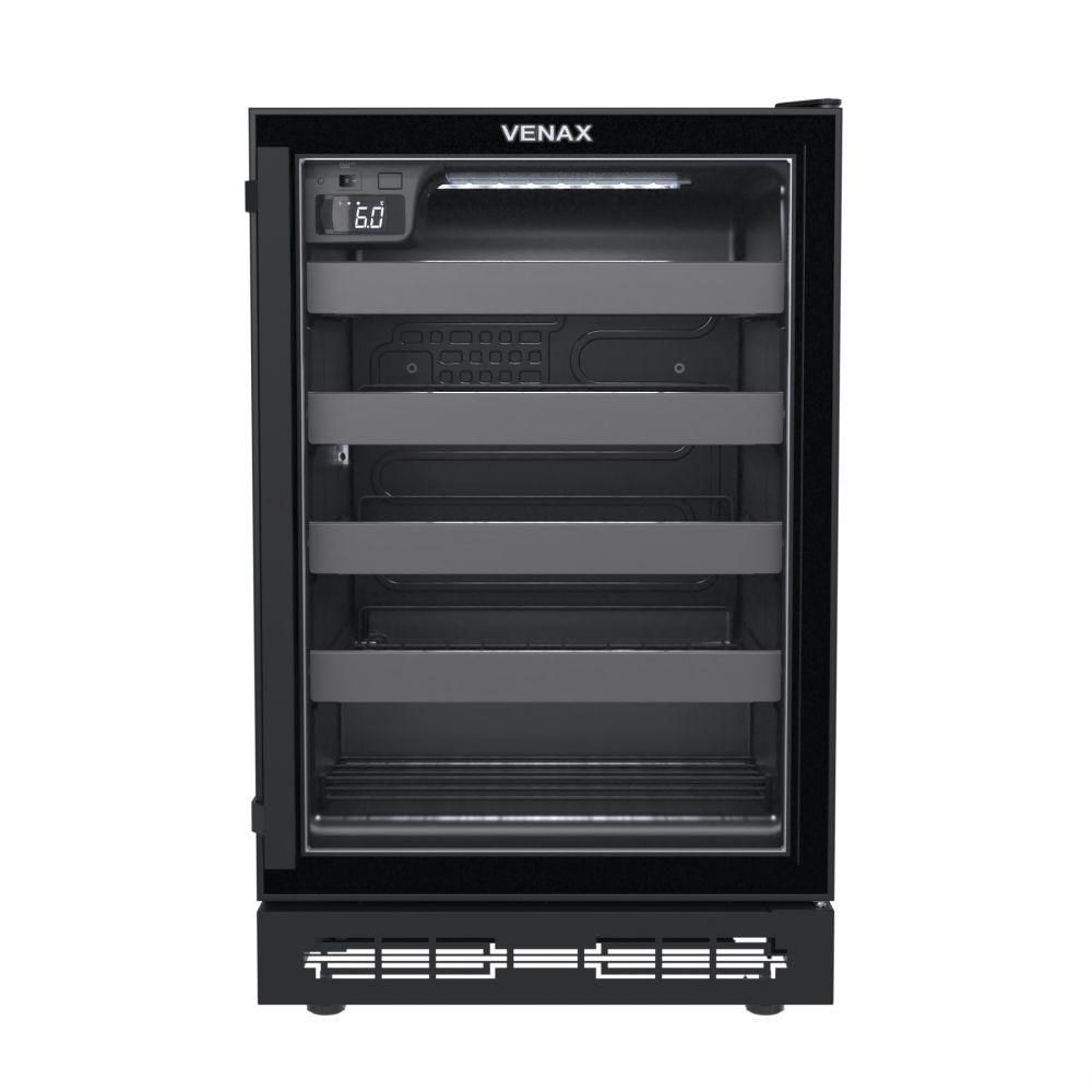 Adega de Embutir Venax Cave In 100 82L Preto Fosco 220V