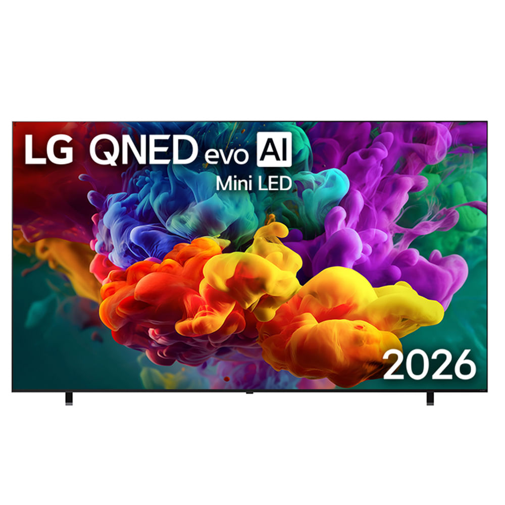 Smart TV LG QNED evo Mini LED AI 4K QNED85 100" Polegadas 2026