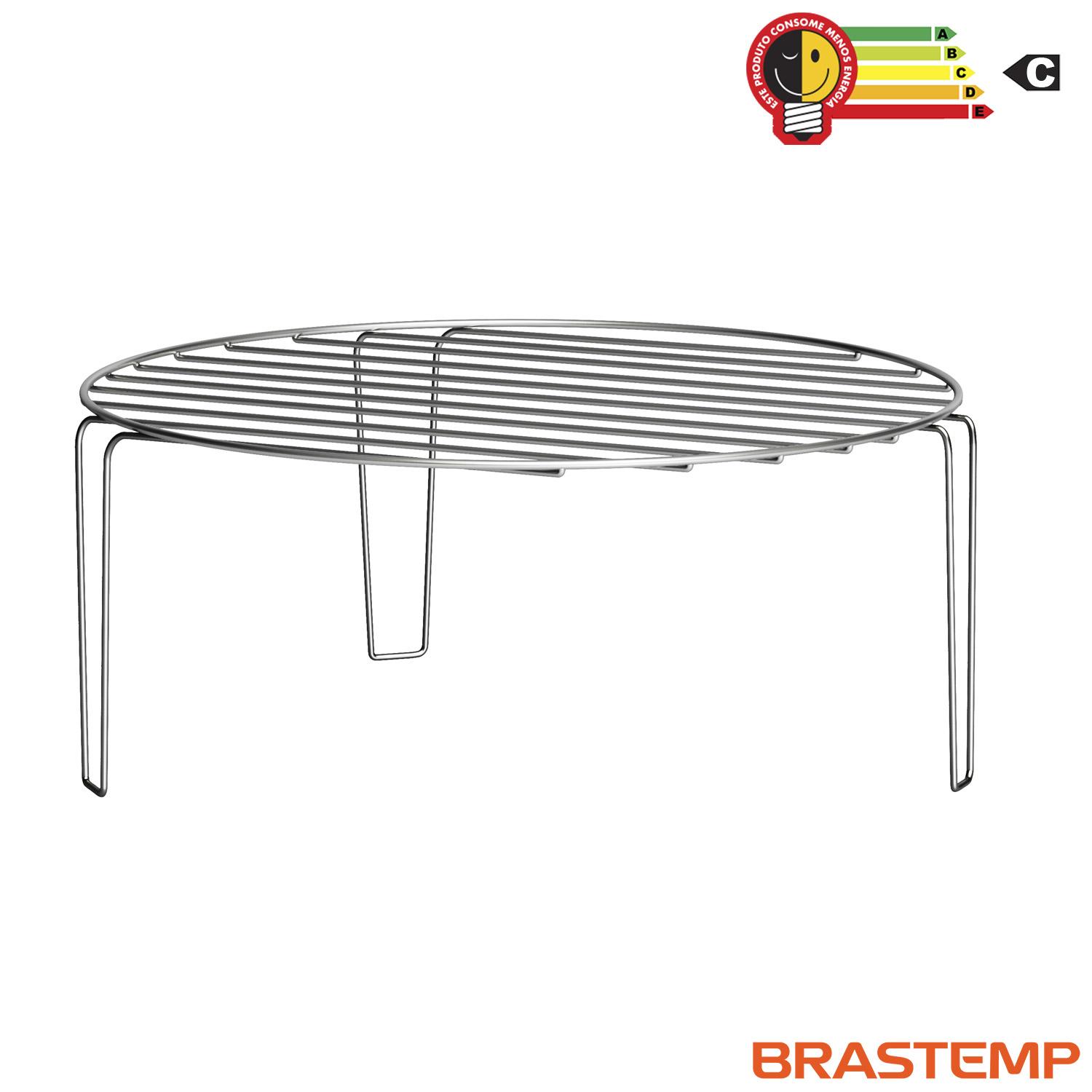 Micro-ondas de Embutir Brastemp com 40 Litros de Capacidade e Grill Inox - BMO40AR