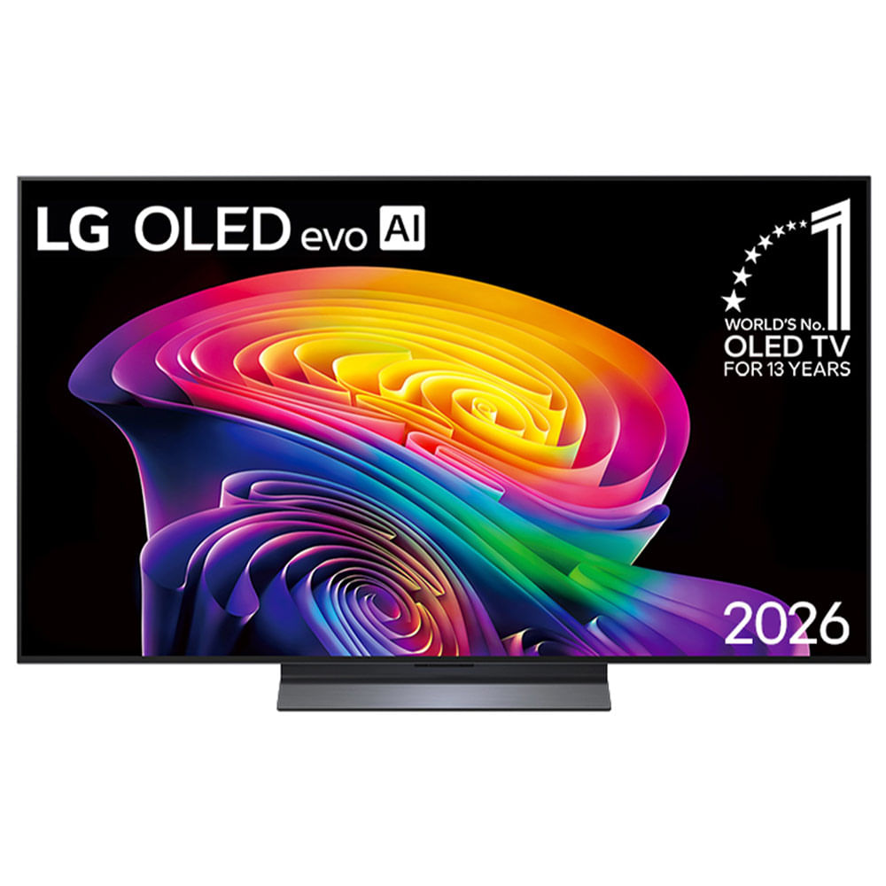 Smart TV 4K LG OLED 55" Polegadas Evo AI com Dolby Vision, Dolby Atmos e Google Cast - OLED55C6PSA