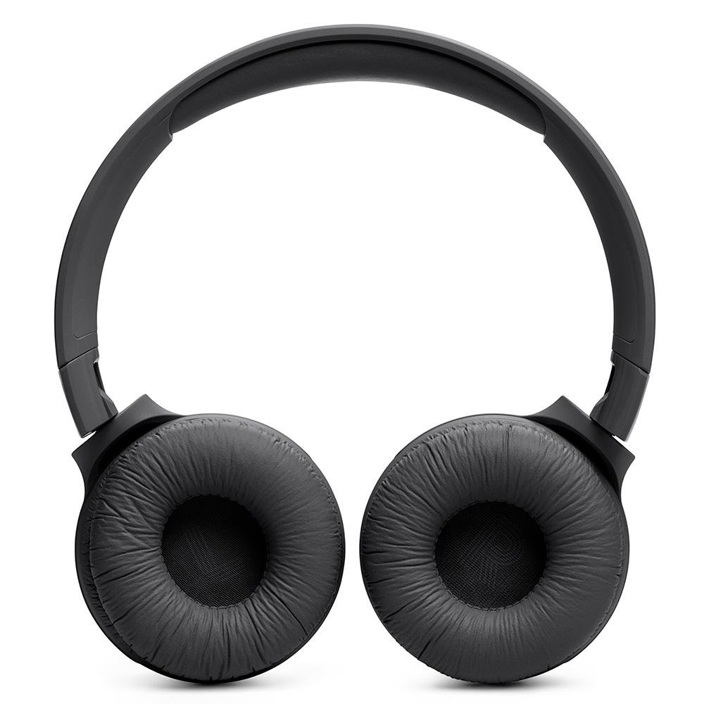 Fone De Ouvido JBL Tune 520 Bluetooth 5.3 Conexões Multipontos Até 57 Horas De Bateria - Preto