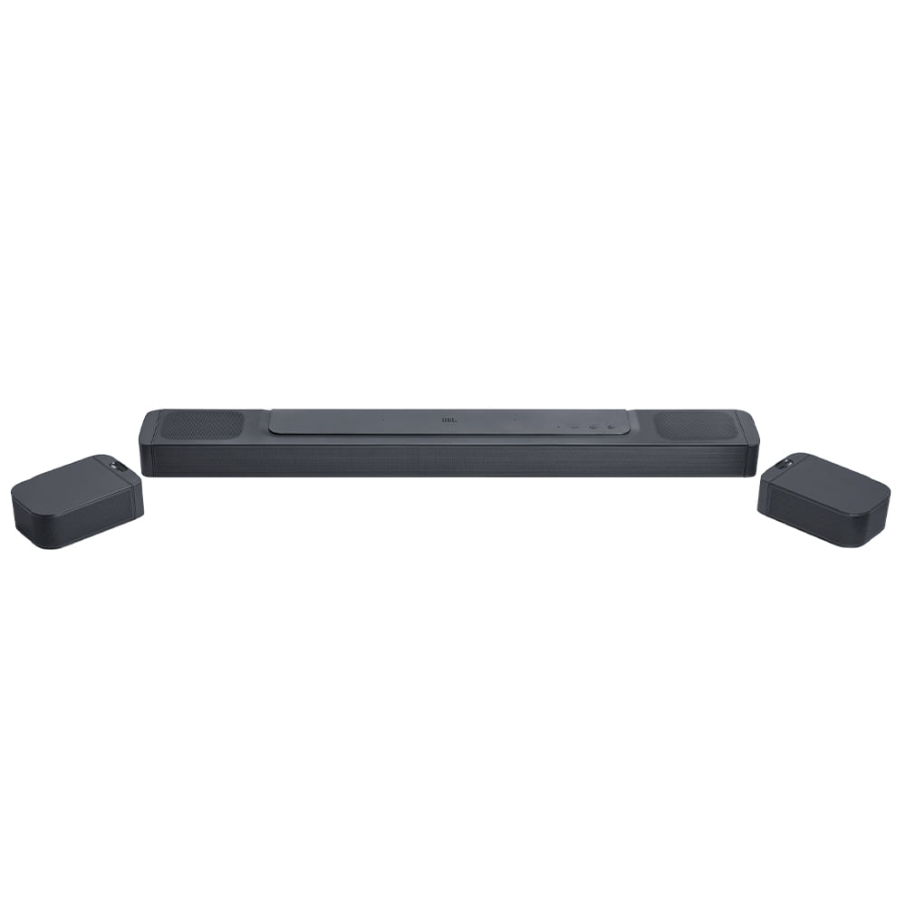 Soundbar JBL BAR800 5.1.2 Canais com Ponteiras Destacáveis Multibeam Dolby Atmos DTSX 360W e Wi-Fi