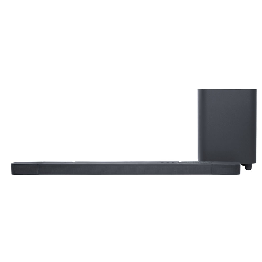 Soundbar JBL BAR800 5.1.2 Canais com Ponteiras Destacáveis Multibeam Dolby Atmos DTSX 360W e Wi-Fi