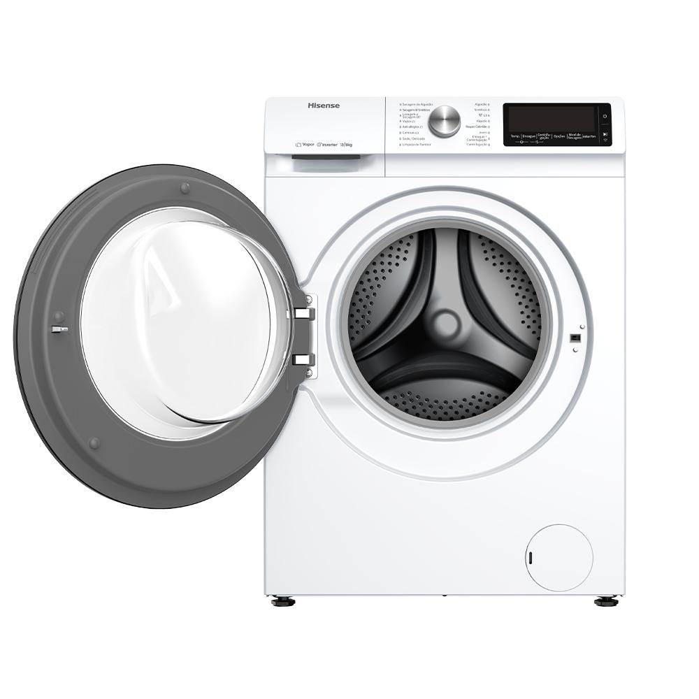 Lava & Seca Hisense Steam Branca com 13 Programas de Lavagem - WD5Q1342BW