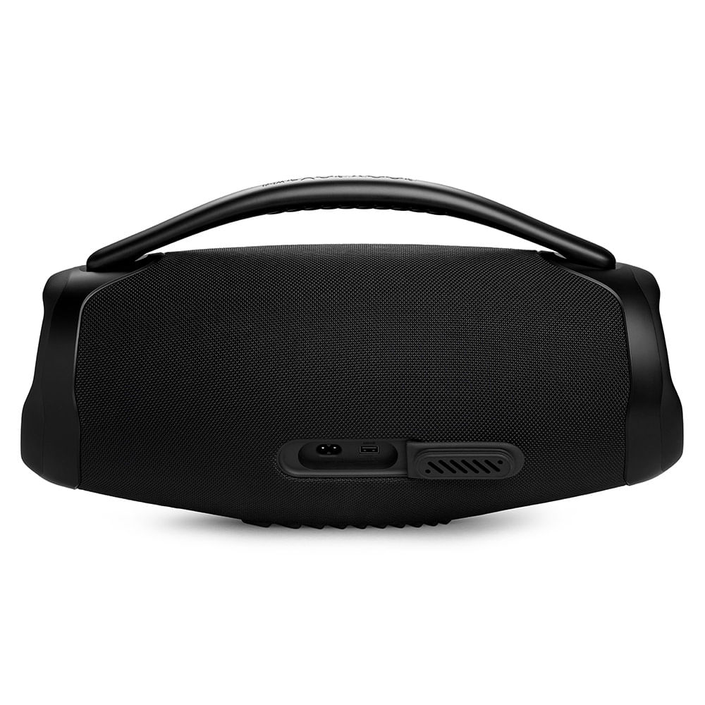 Caixa De Som Bluetooth JBL Boombox 3 Wifi Preta Até 24h de Reprodução À Prova d´água 136W