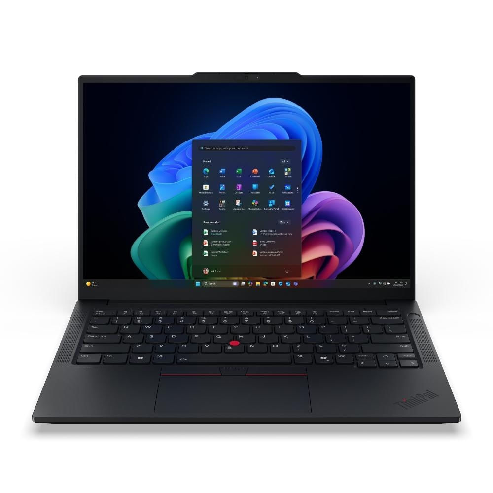 Notebook Lenovo ThinkPad E14 Gen 7 AMD Ryzen 5 220 16GB 256GB SSD Windows 11 Pro 14" - 21T10015BO Preto