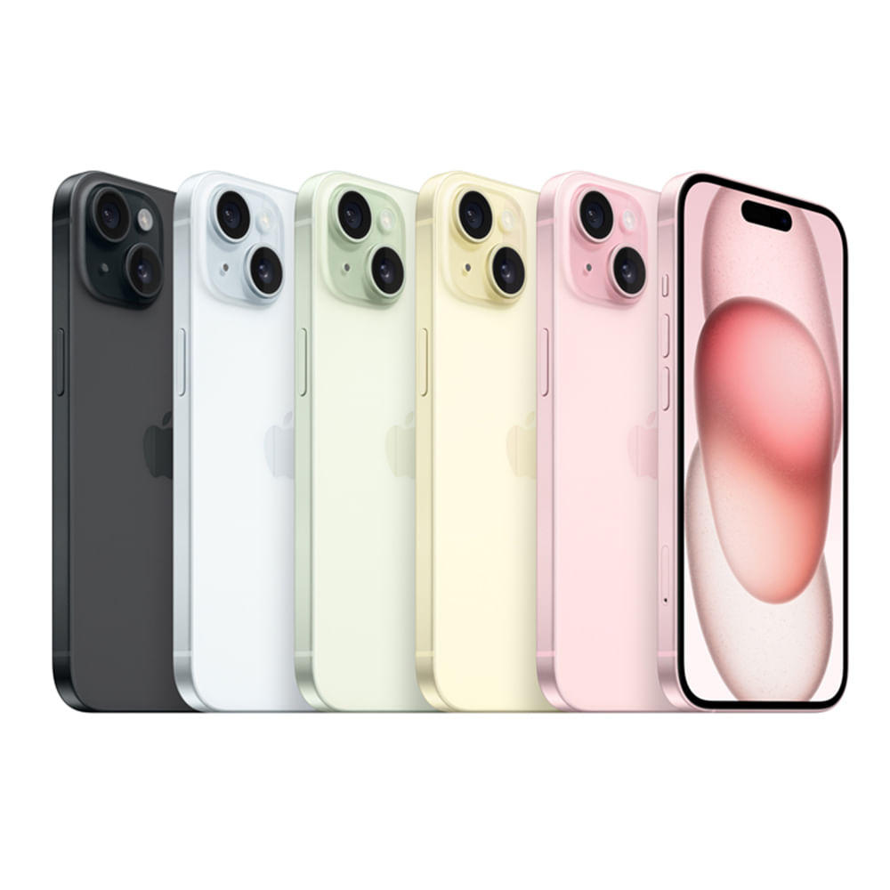 iPhone 15 Apple (128GB) Azul, Tela de 6,1", 5G e Câmera de 48 MP