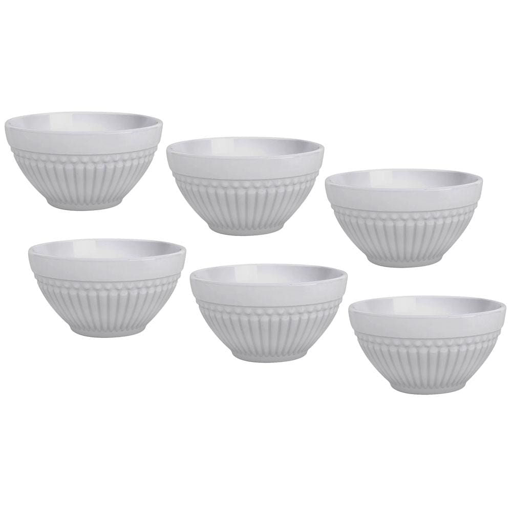 Conjunto de Bowls Porto Brasil Roma em Faiança Feldspática 430 ml – 6 Peças