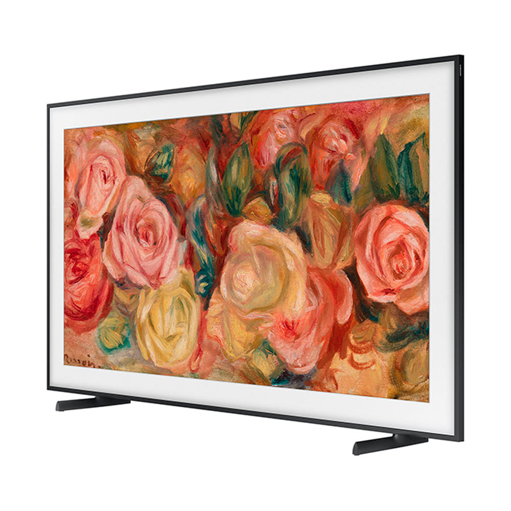 Smart TV Samsung The Frame QLED 4K 43" Polegadas 43LS03D com Tela Matte Antirreflexo, Modo Arte e Molduras Customiz