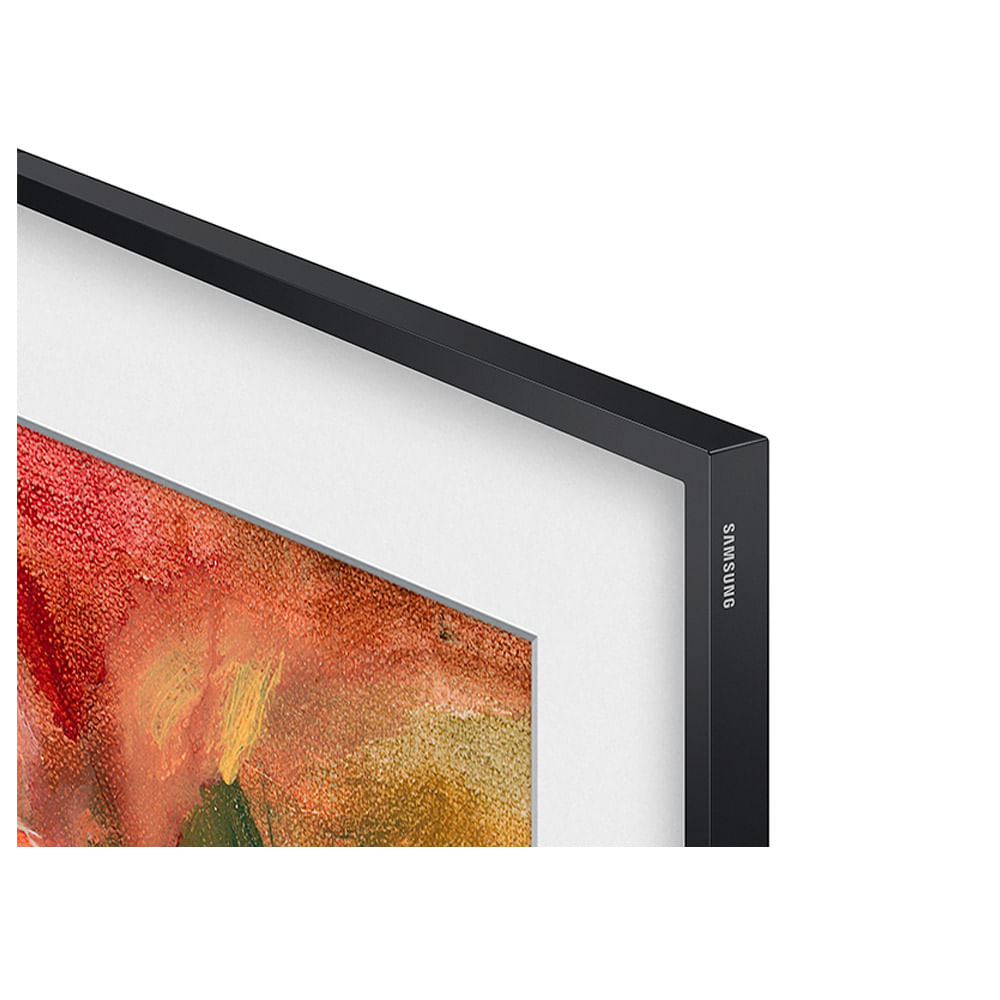 Smart TV Samsung The Frame QLED 4K 43" Polegadas 43LS03D com Tela Matte Antirreflexo, Modo Arte e Molduras Customiz