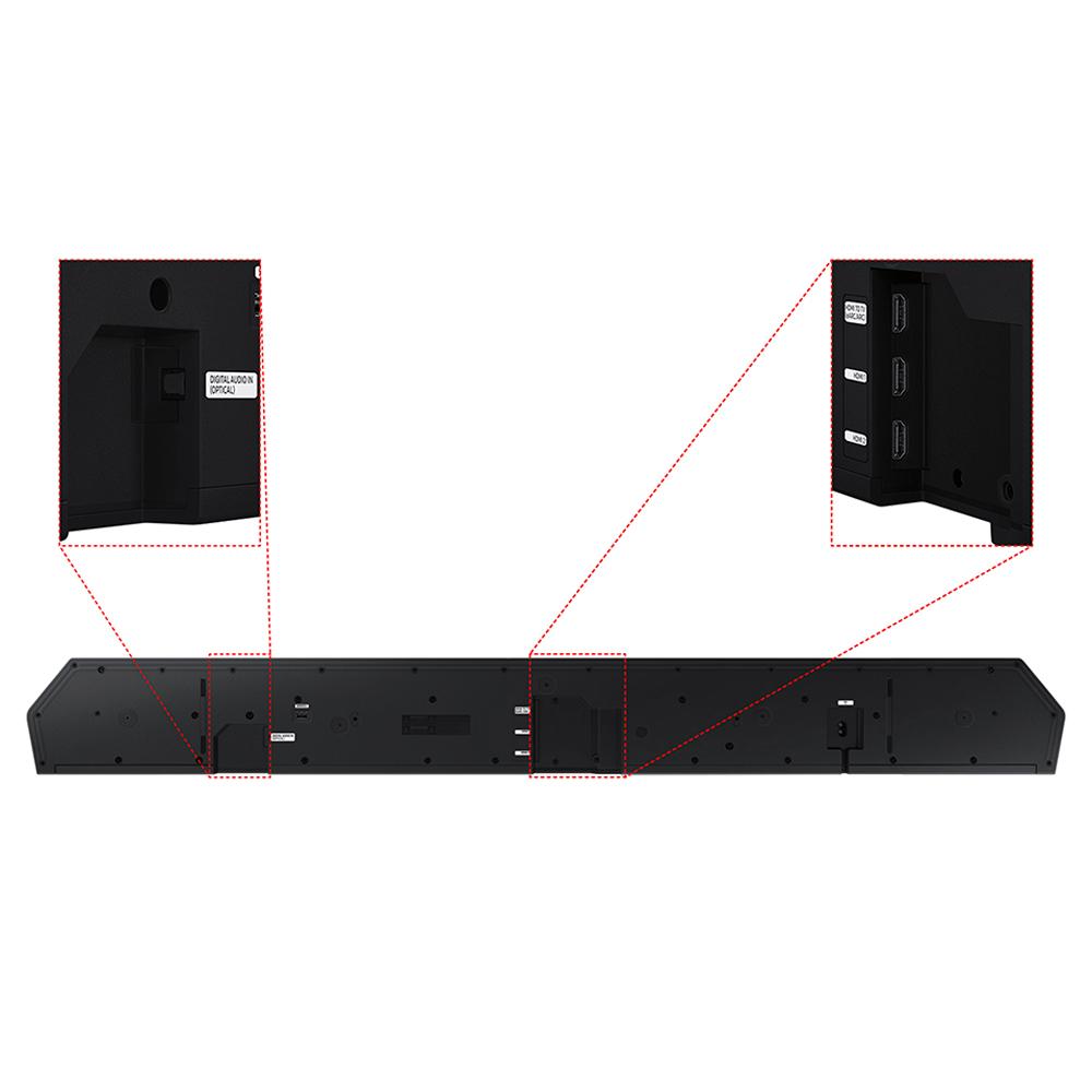 Soundbar Samsung com 11.1.4 Canais, Wireless Dolby Atmos, Alexa Integrado e 656W - HW-Q990D