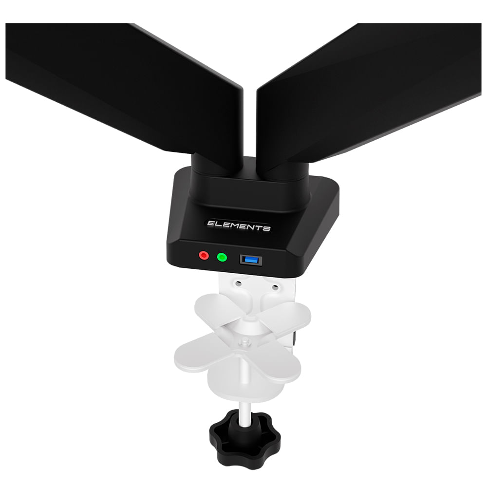 Suporte de monitor Armstrong DUO Preto - Elements