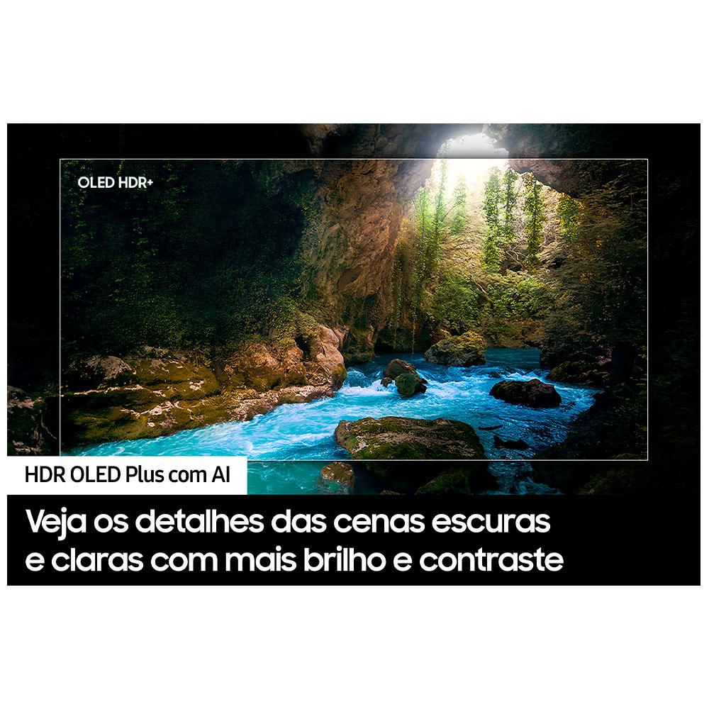 Smart TV Samsung AI Big OLED 4K 77S90DB 2024 77" Polegadas Processador com AI e Alexa built in