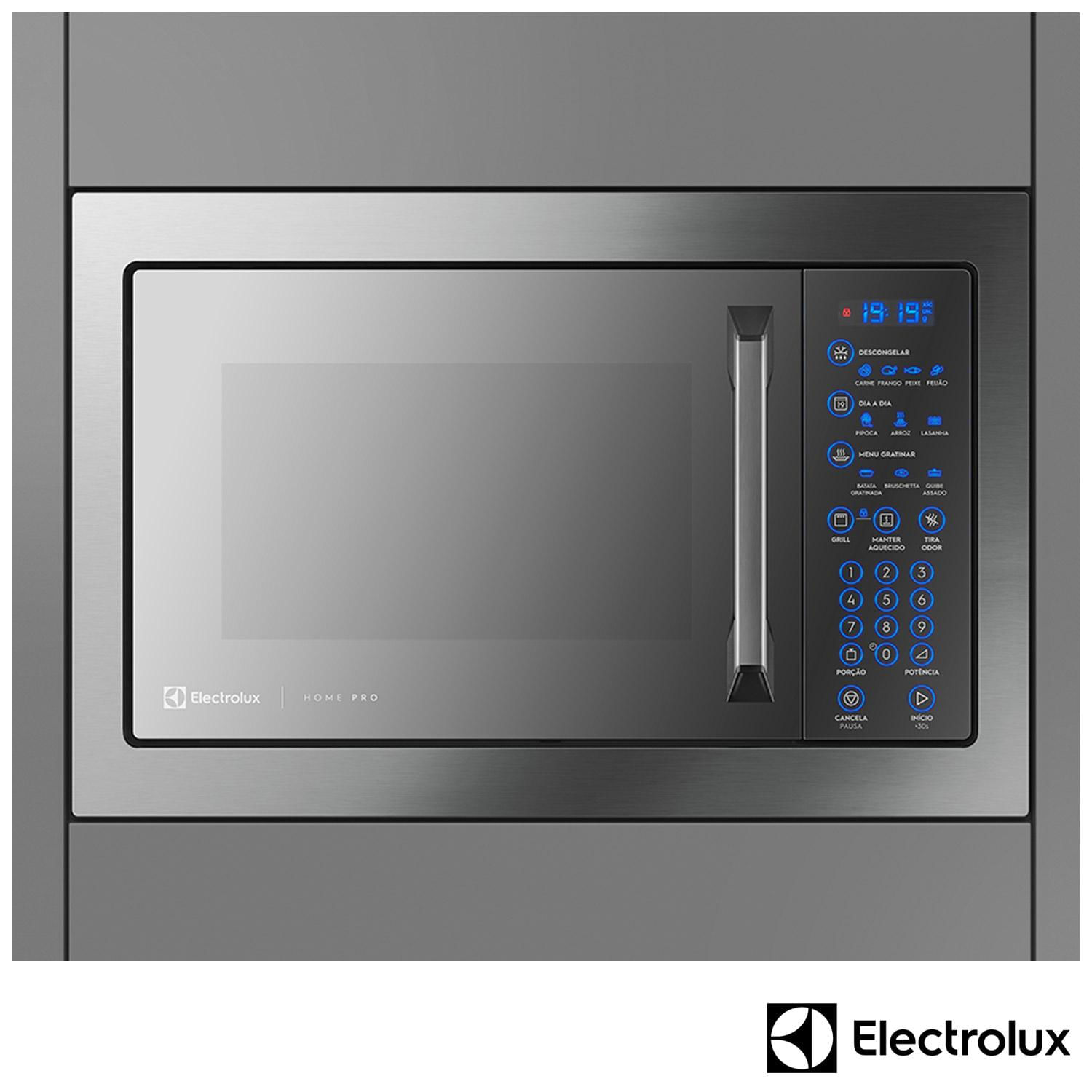 Micro-ondas Electrolux 34L Inox Home Pro (MX43T)