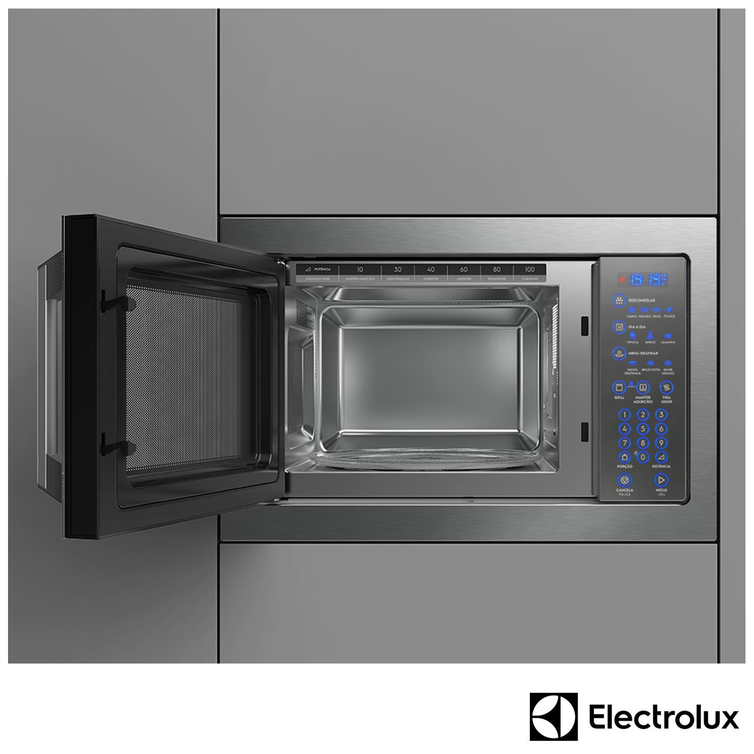 Micro-ondas Electrolux 34L Inox Home Pro (MX43T)