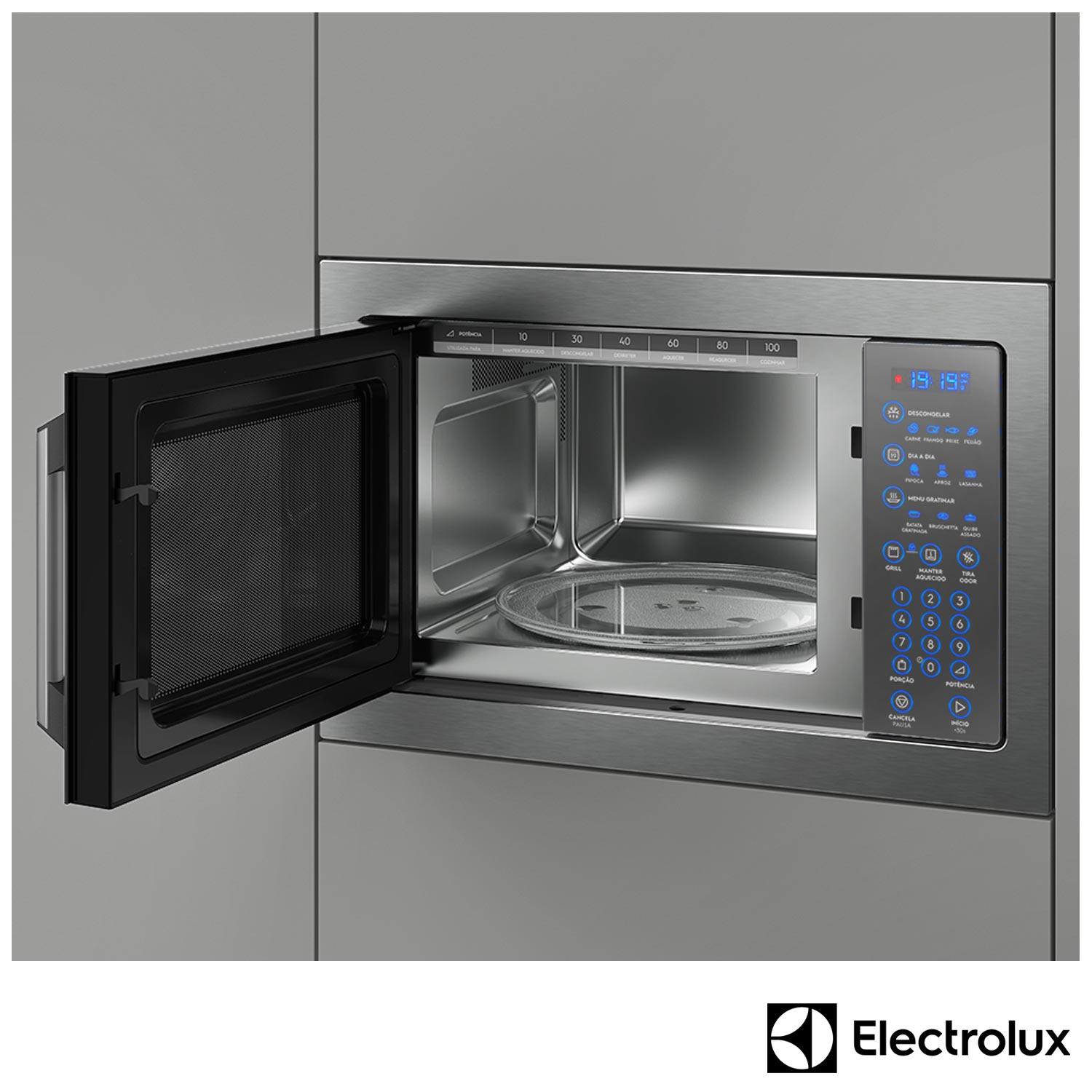 Micro-ondas Electrolux 34L Inox Home Pro (MX43T)