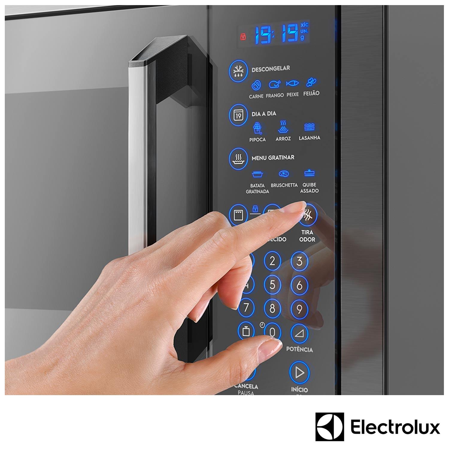 Micro-ondas Electrolux 34L Inox Home Pro (MX43T)