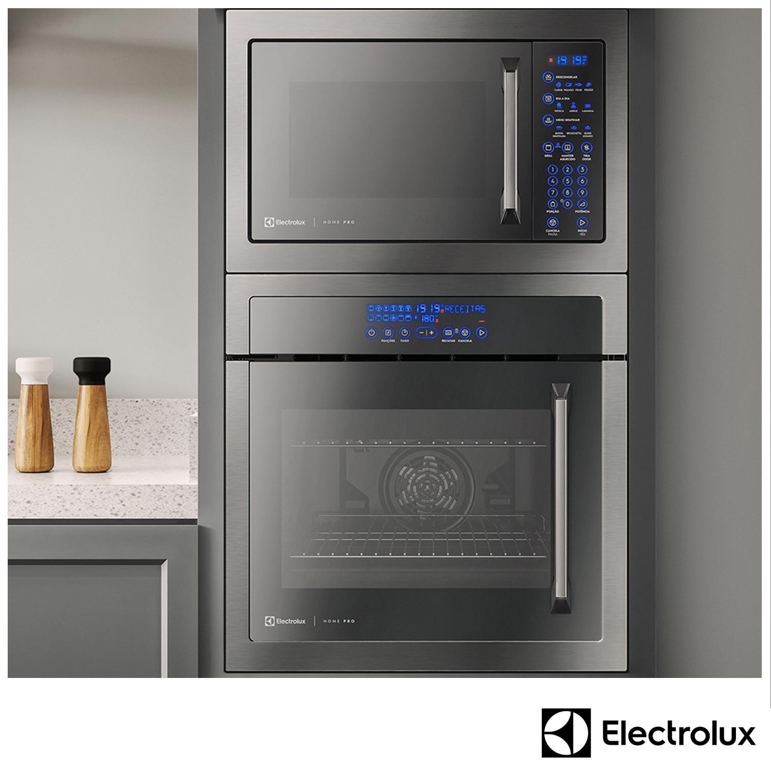 Micro-ondas Electrolux 34L Inox Home Pro (MX43T)