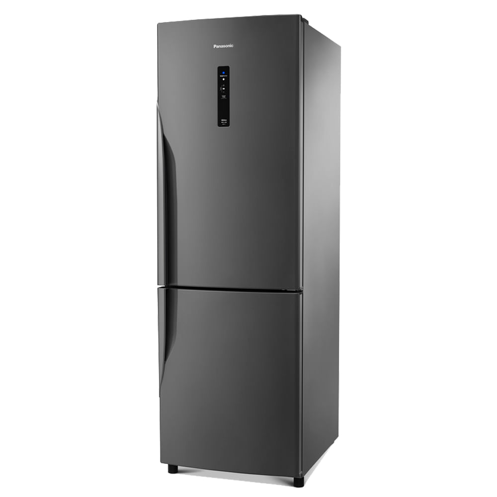 Refrigerador Panasonic de 02 Portas Frost Free com 397 Litros Titânio - NR-BB41PV1T