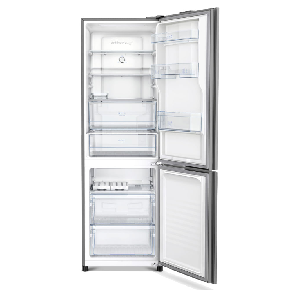 Refrigerador Panasonic de 02 Portas Frost Free com 397 Litros Titânio - NR-BB41PV1T