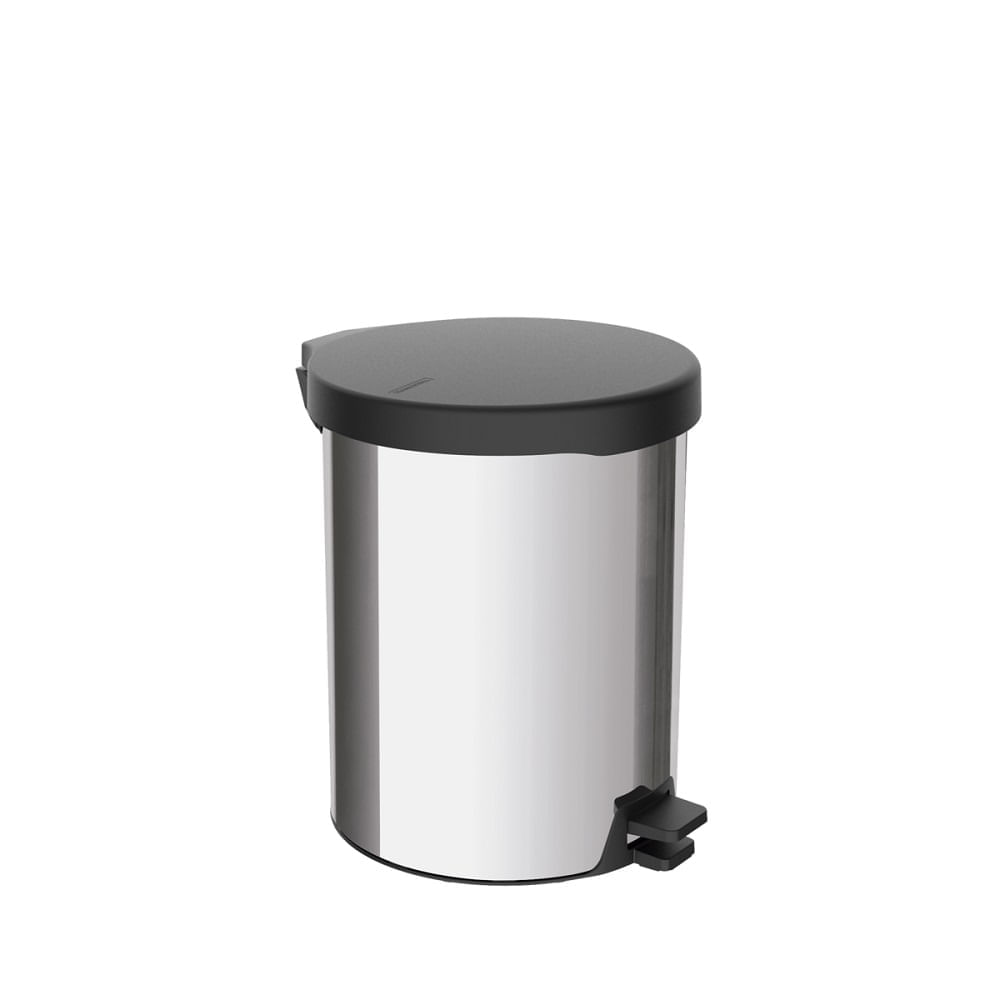 Lixeira com Pedal Tramontina 12 Litros Inox New NA
