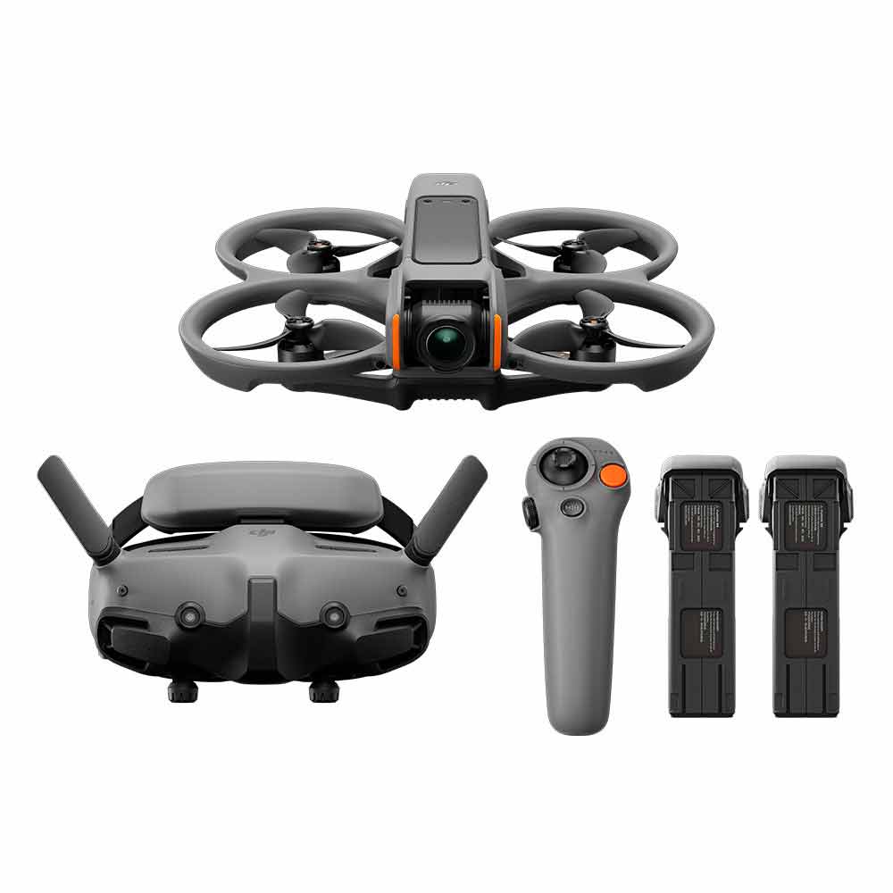 Drone DJI Avata 2 Fly More Combo (3 baterias) BR Preto - DJI049