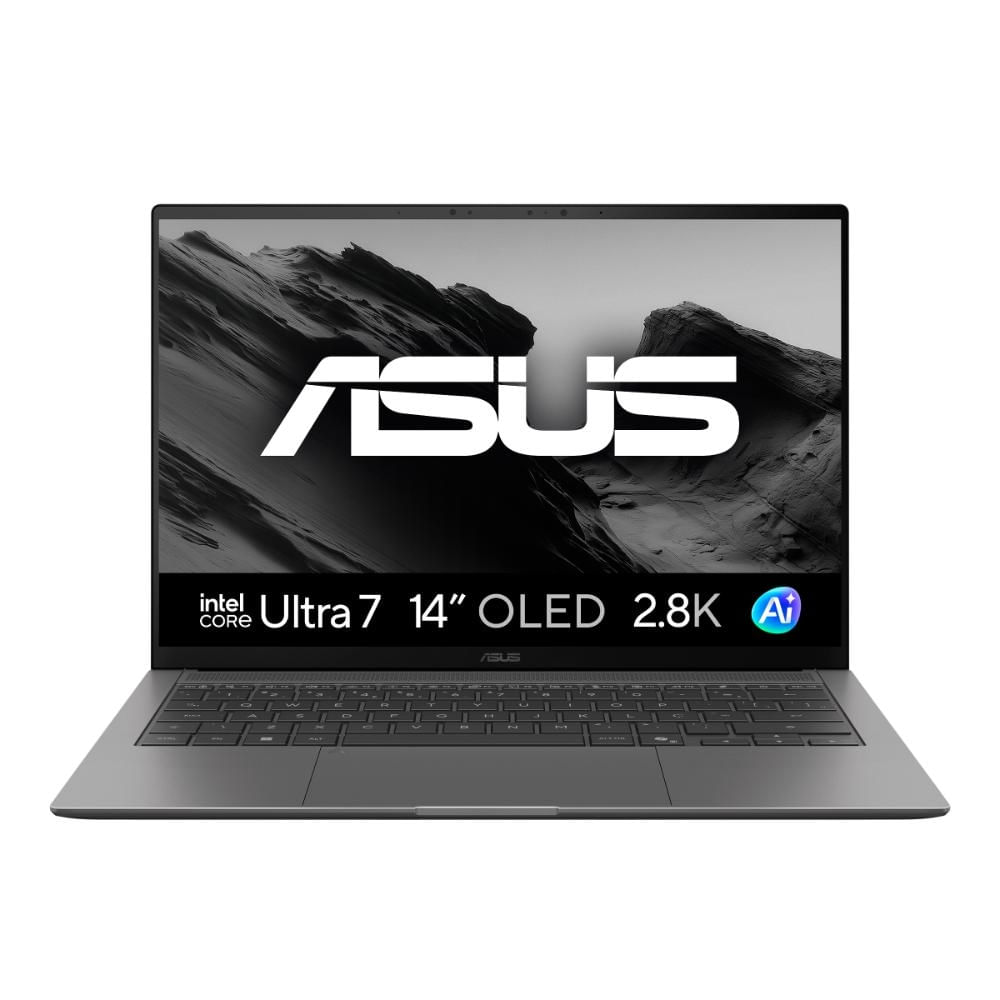 Notebook ASUS Zenbook S14 IA PC UX5406AA Intel Core Ultra 7 16GB RAM 512G SSD Windows 11 Home 14” OLED 2.8K 120 Hz -SU308W