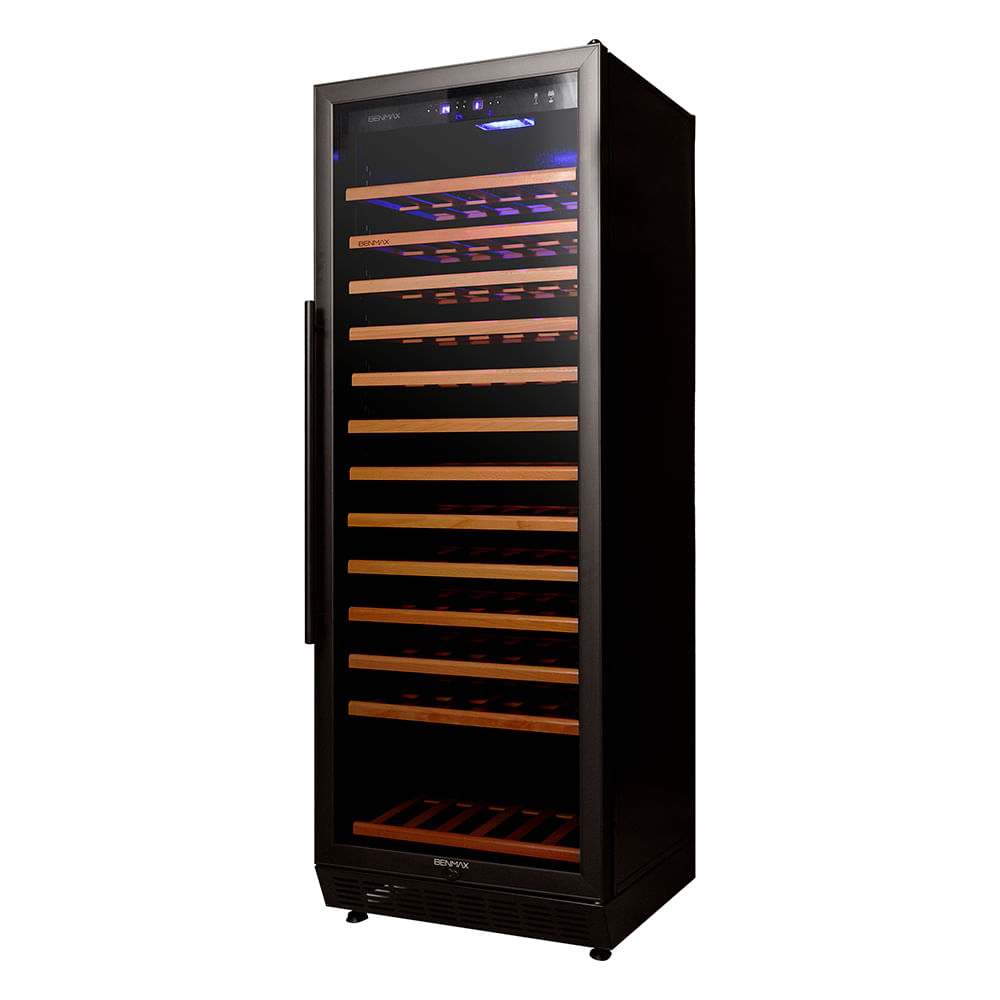 Adega de Vinhos Benmax para 113 Garrafas com Temperatura Ajustável de 05 a 22°C - BAC120