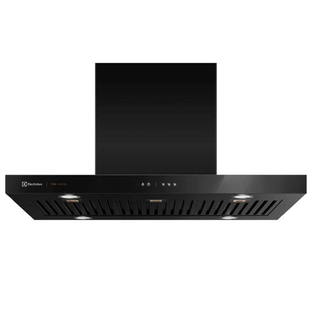 Coifa de Ilha Electrolux Pro Series 90 cm com Painel Eletrônico, Preta - 90CIV