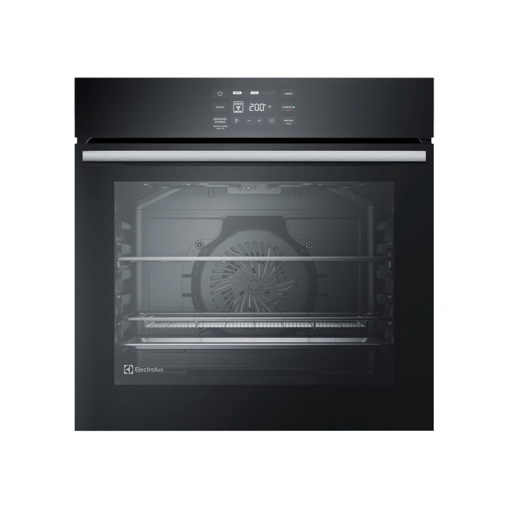 Forno Elétrico de Embutir Electrolux Experience com 80 Litros de Capacidade, Grill e Painel Touch Preto - OE8EA