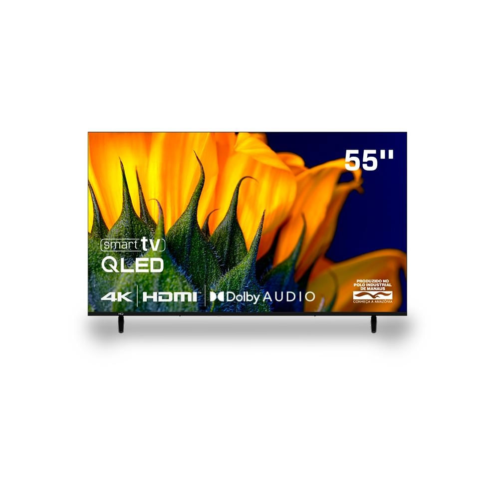 Smart TV HQ QLED 55 Polegadas HQ-QLED55SM 4K