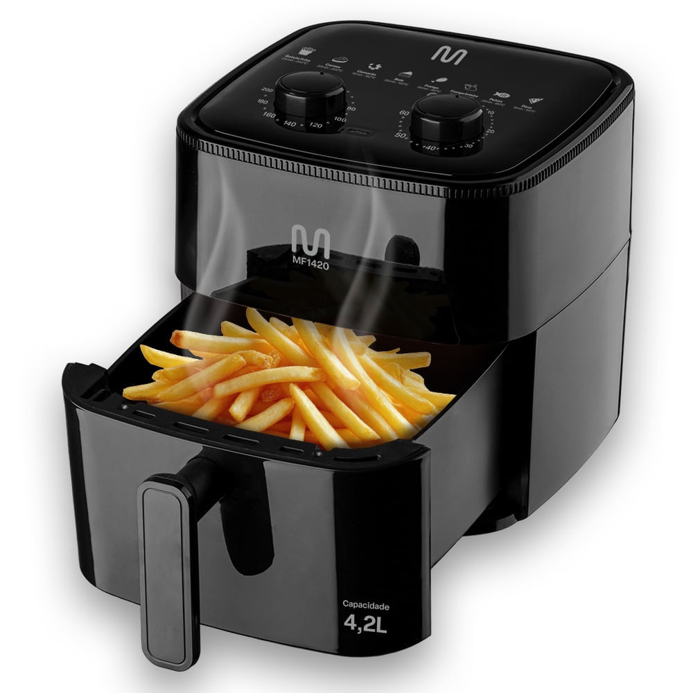 Fritadeira Elétrica Air Fryer 4,2L 1350W 127v Multi - GO252 GO252