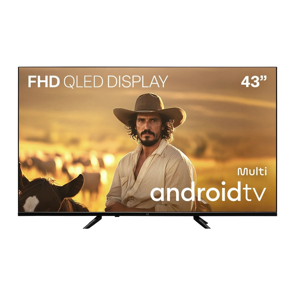 Smart TV Multi 43" QLED Full HD Android - TL066MQ TL066MQ