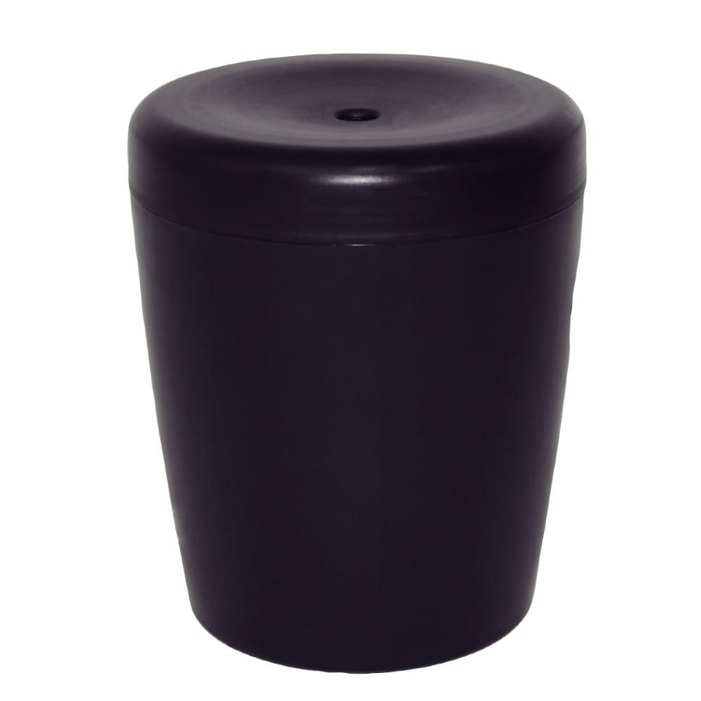 Puff Multiuso Tramontina em Polipropileno Preto 35 cm