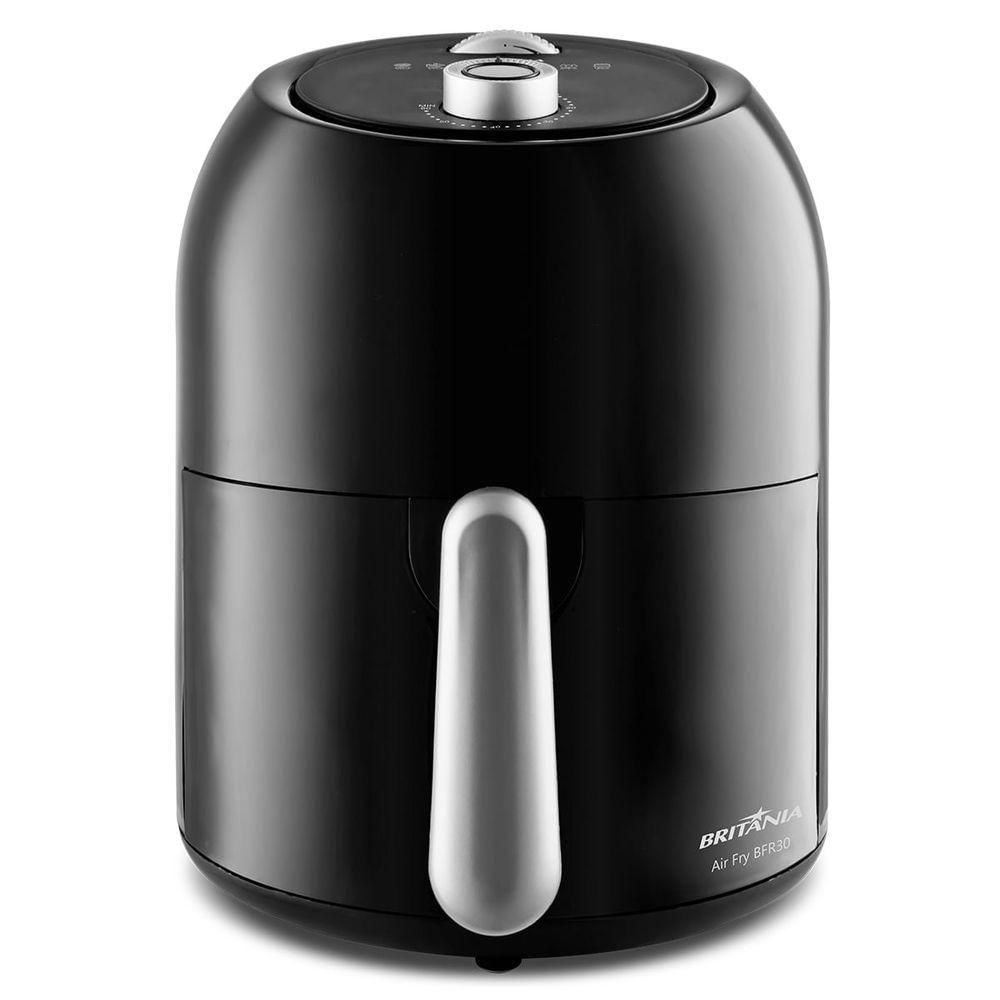 Air Fryer sem Óleo Britânia BFR30 3L 1000W Antiaderente com Timer de 60 Minutos 220V