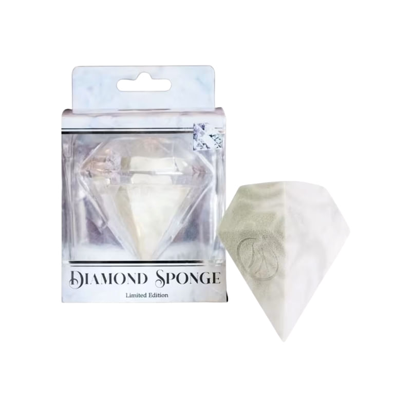 Esponja Diamond para Base e Corretivo Sem Látex Klass Vough