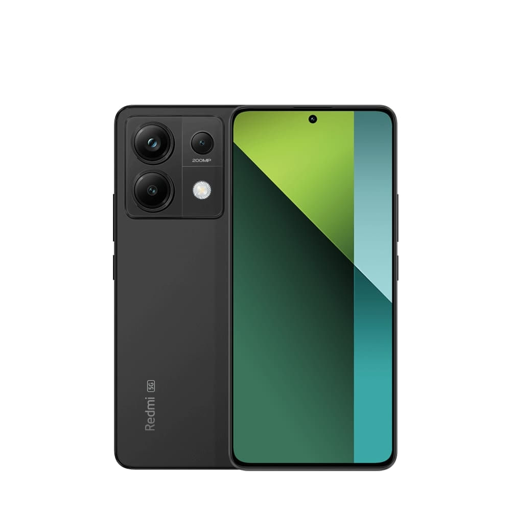 Smartphone Xiaomi Redmi Note 13 PRO 5G Preto, 256GB, Tela 6,67, 8GB de RAM, Câmera Traseira Tripla, Android 13 e Processador Octa-Core