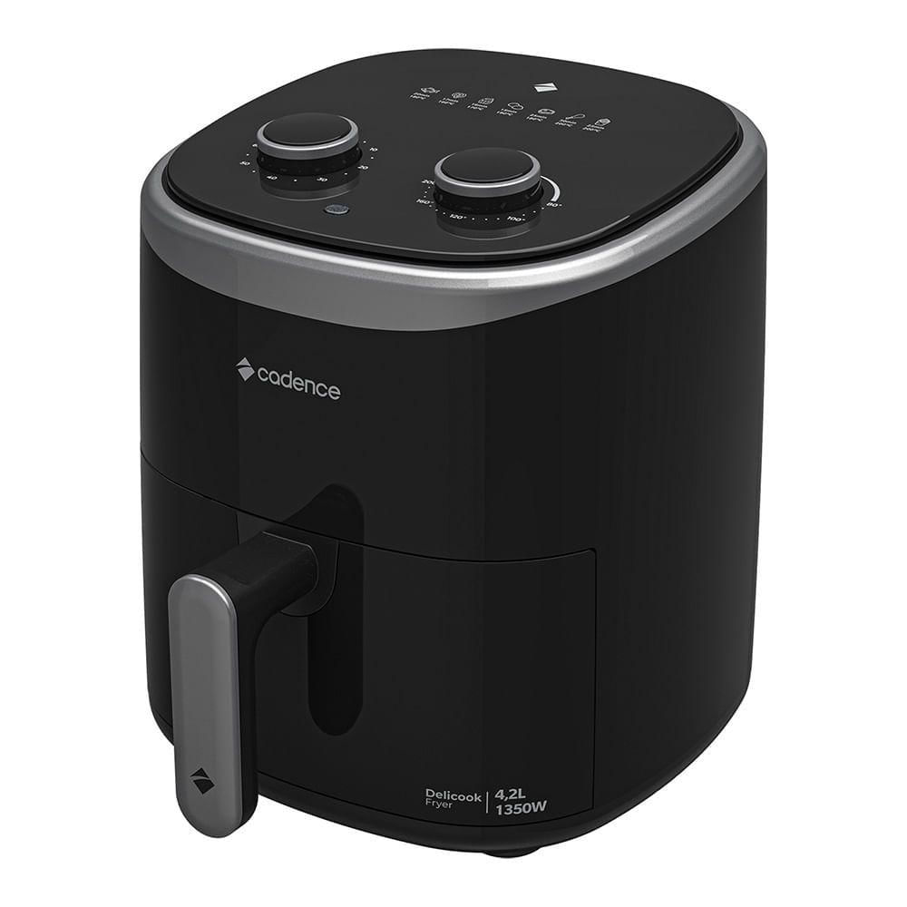 Fritadeira sem Óleo Air Fryer Cadence Delicook FRT420 4,2L 1350W 220V