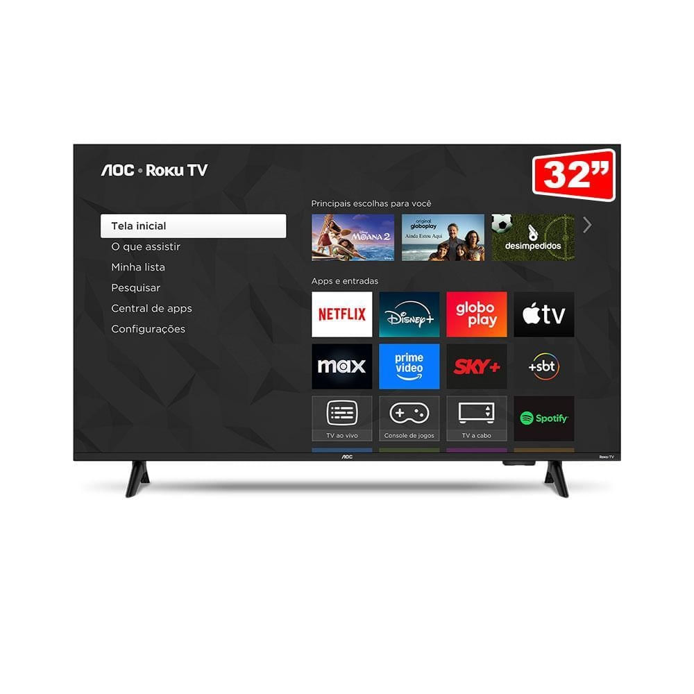 SMART TV AOC ROKU 32 DLED 32S5155/78