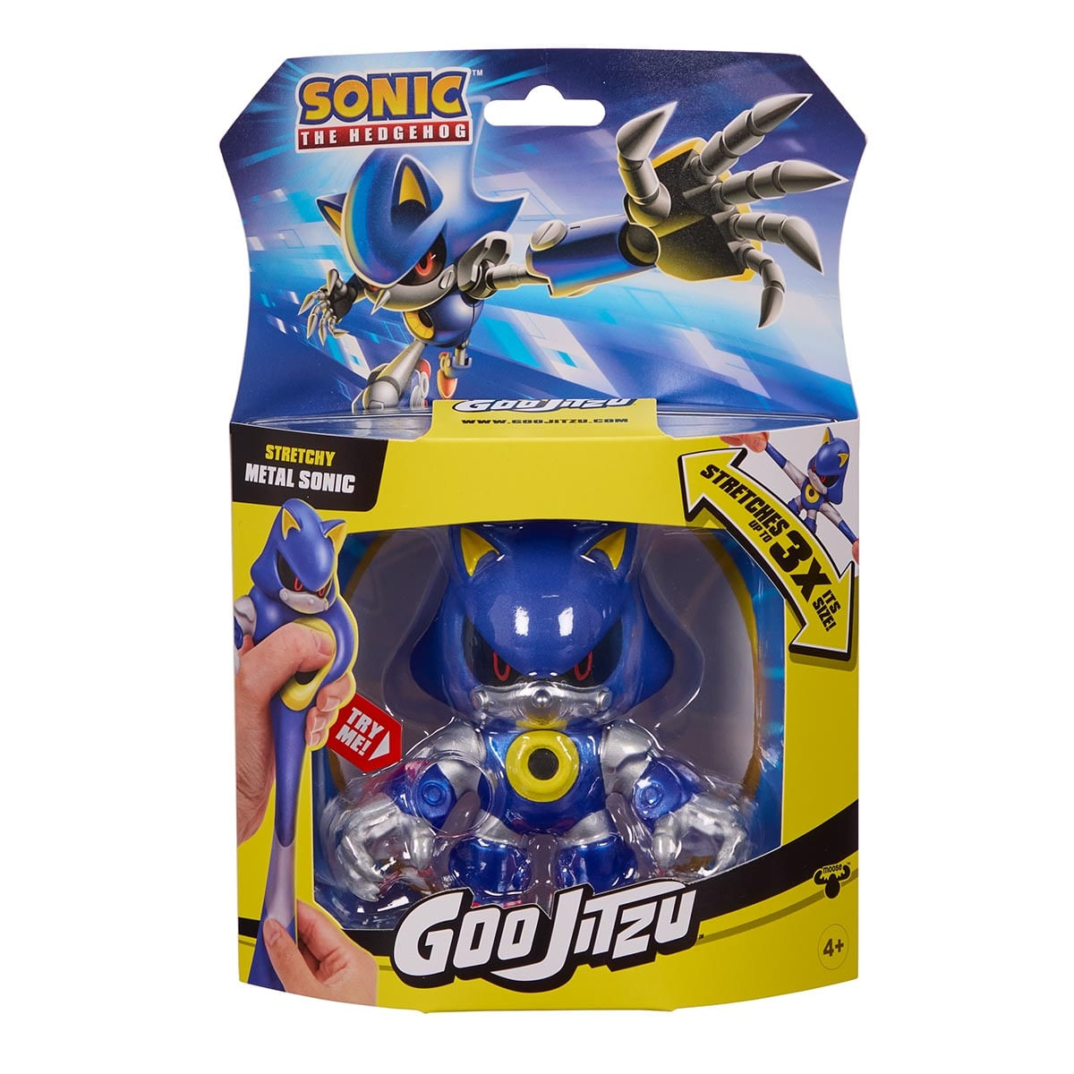 Boneco Elástico Metal Sonic - Goo Jit Zu Sonic