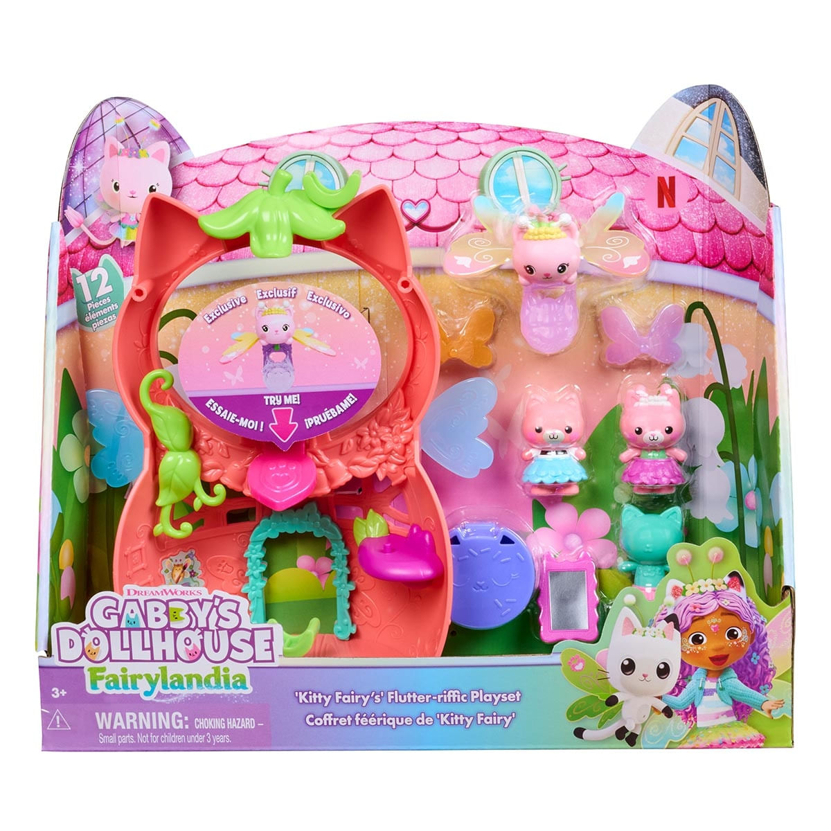 Playset Kitty Fada Fairylandia - Gabbys Dollhouse