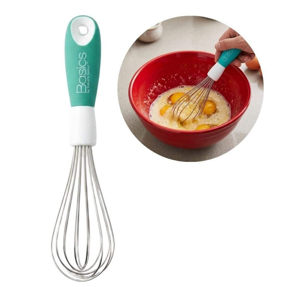Fouet Batedor de Ovos Cozinha Inox Silicone Baker's Secret