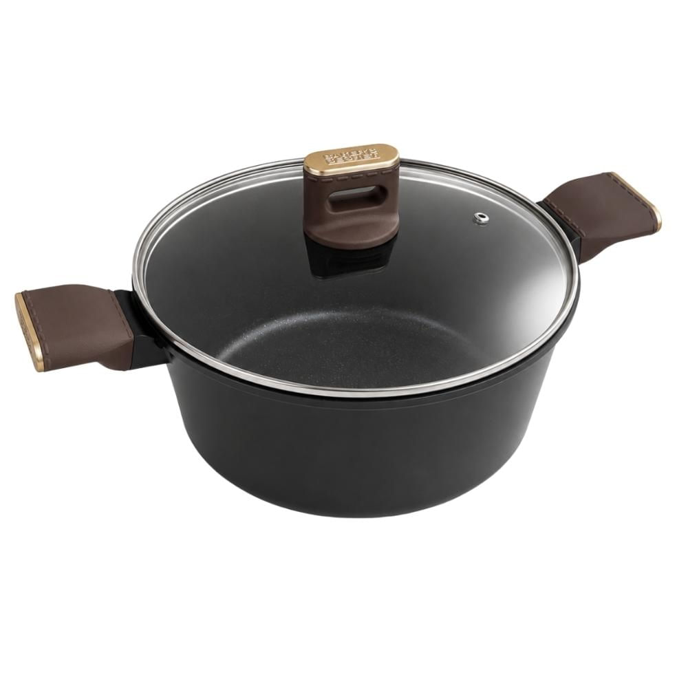 Panela Caçarola 28cm Antiaderente Cozinha Baker's Secret