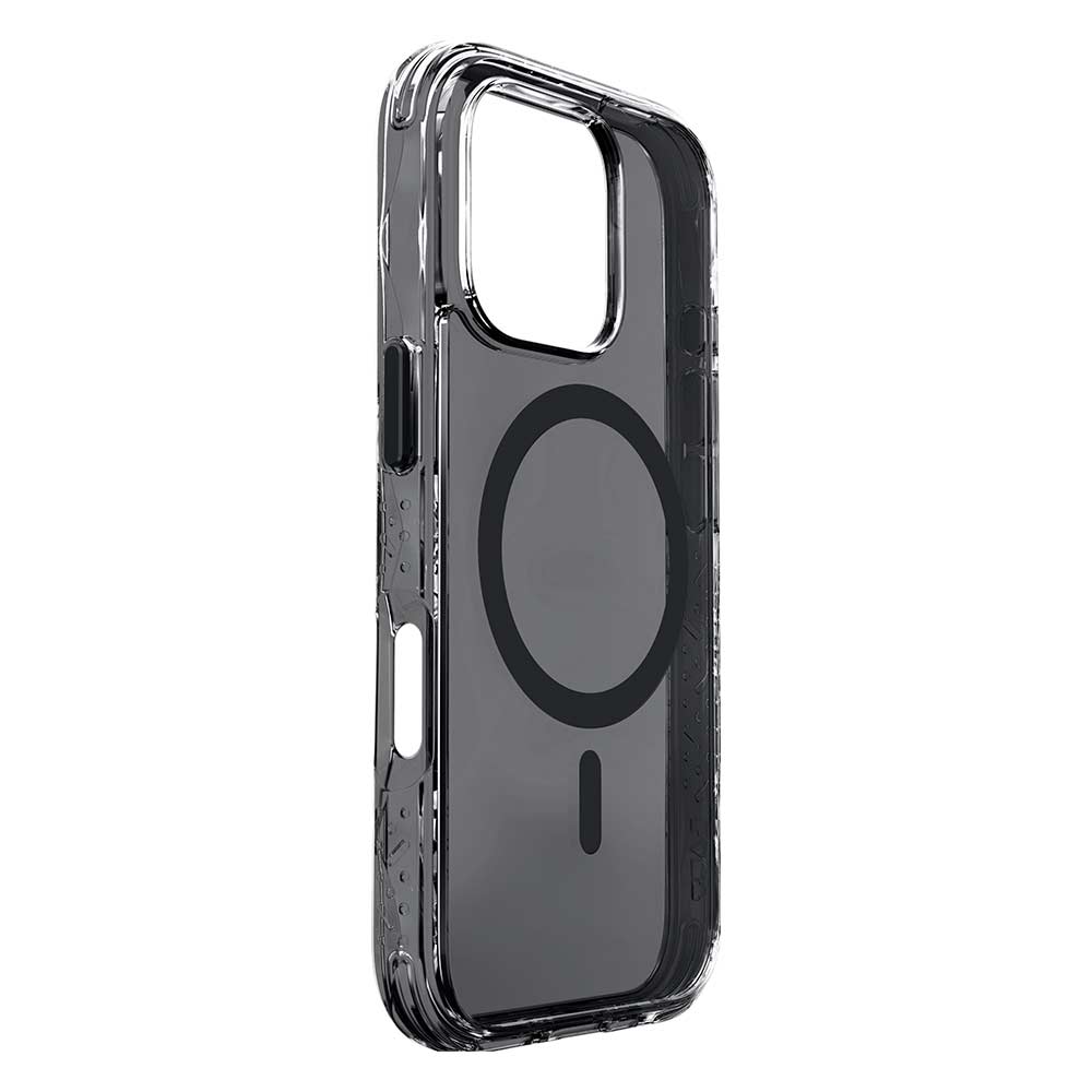 Capa para iPhone 16 Pro Crystal Matter X Fumê - Laut - LT-IP24BCMXUB