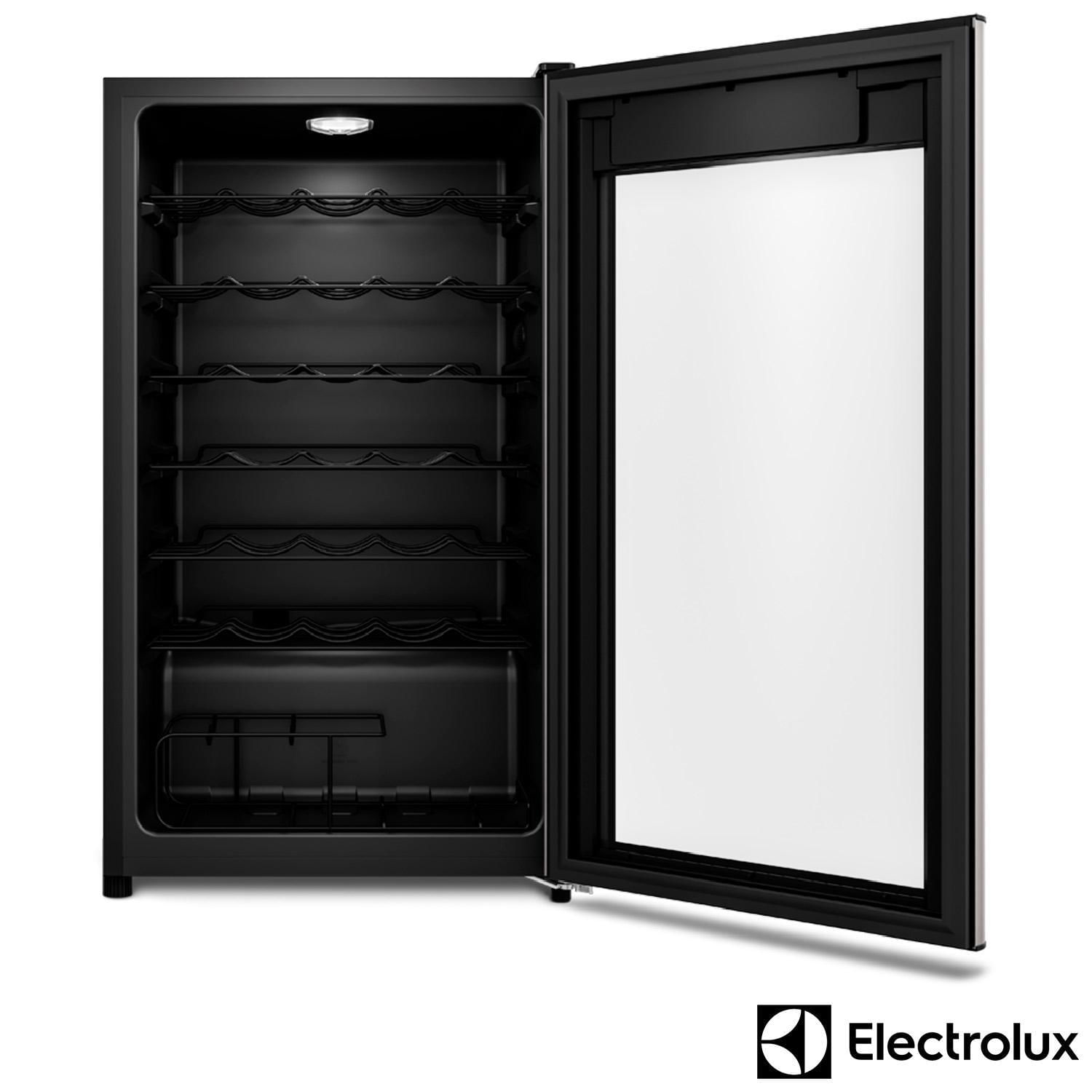 Adega Electrolux 34 Garrafas Uma Porta com Painel Digital WSF34