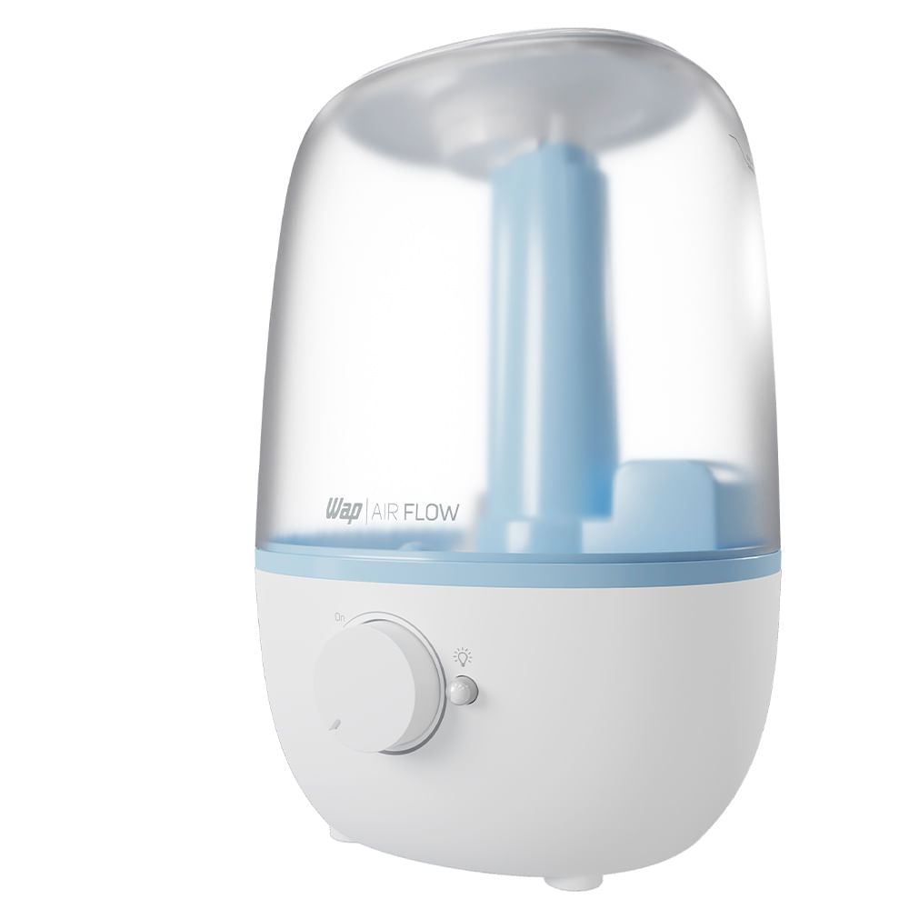 Umidificador Aromatizador Luminária WAP AIR FLOW U2 com 2,3 Litros de Capacidade - FLOWU2
